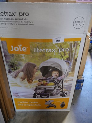 Lot 1229 - Boxed Joie Littrax Pro push chair