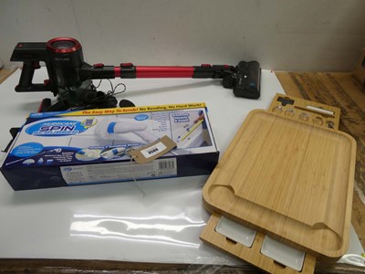 Lot 3508 - Hurricane spin scrubber, Buture hand vacuum...