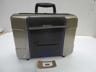 Lot 3509 - Sony Video 8 storage bag