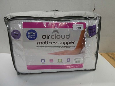 Lot 3513 - Air Cloud king size mattress topper