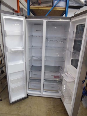 Lot 2551 - LG Thinq double door fridge with integrated...