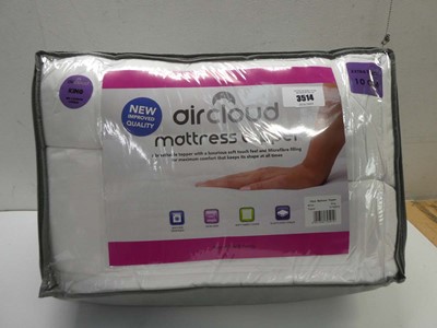 Lot 3514 - Air Cloud king size mattress topper