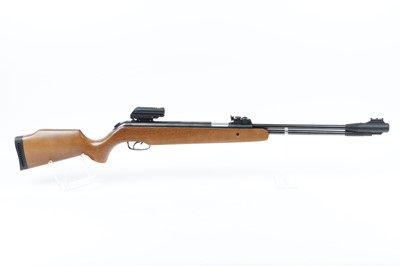 Lot 158 - .22 SMK XS38-1 underlever air rifle, red and...