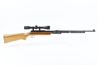 Lot 159 - .22 Model 322 underlever air rifle, tap...