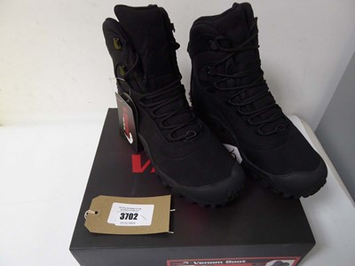 Lot 3702 - Boxed pair of Viper tactical boots, black, UK 9