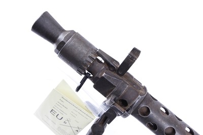 Lot 1007 - A deactivated 7.92mm MG-34 Machine Gun, dated...