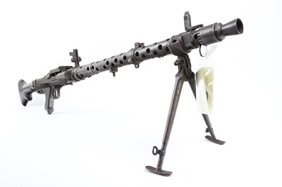 Lot 1007 - A deactivated 7.92mm MG-34 Machine Gun, dated...