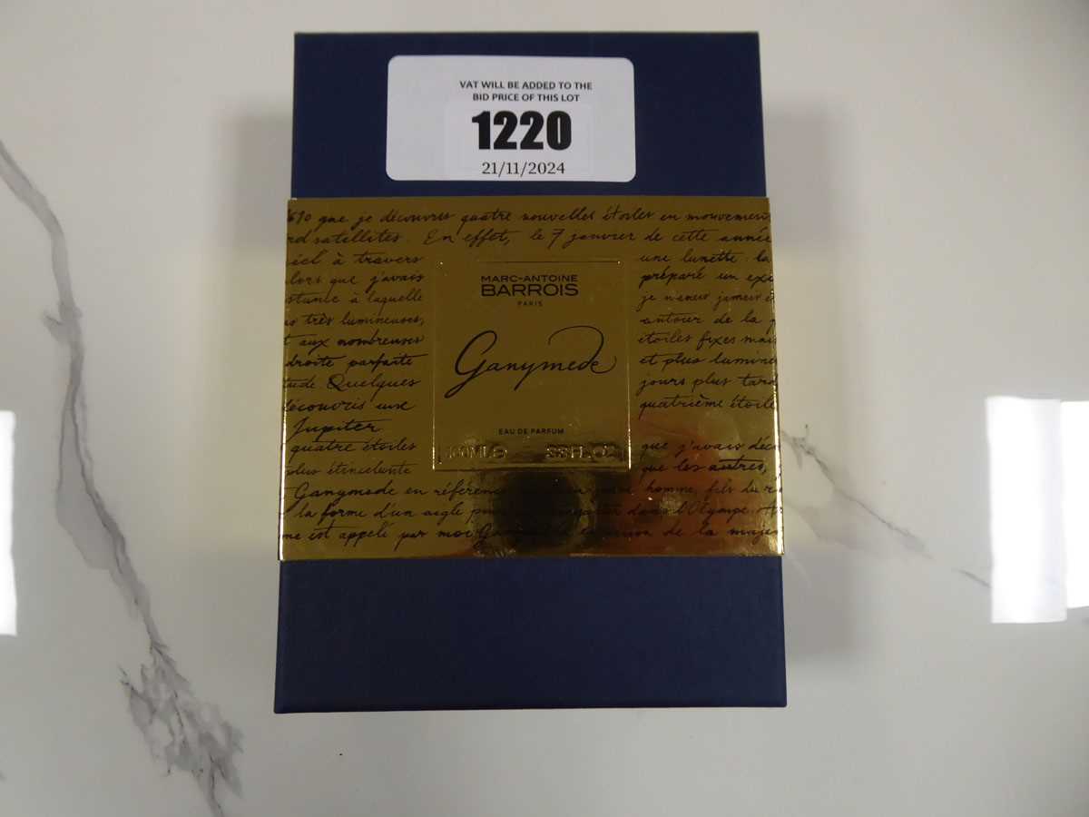 Lot 1220 - Marc-Antoine Barrois Paris ganymede eau de...