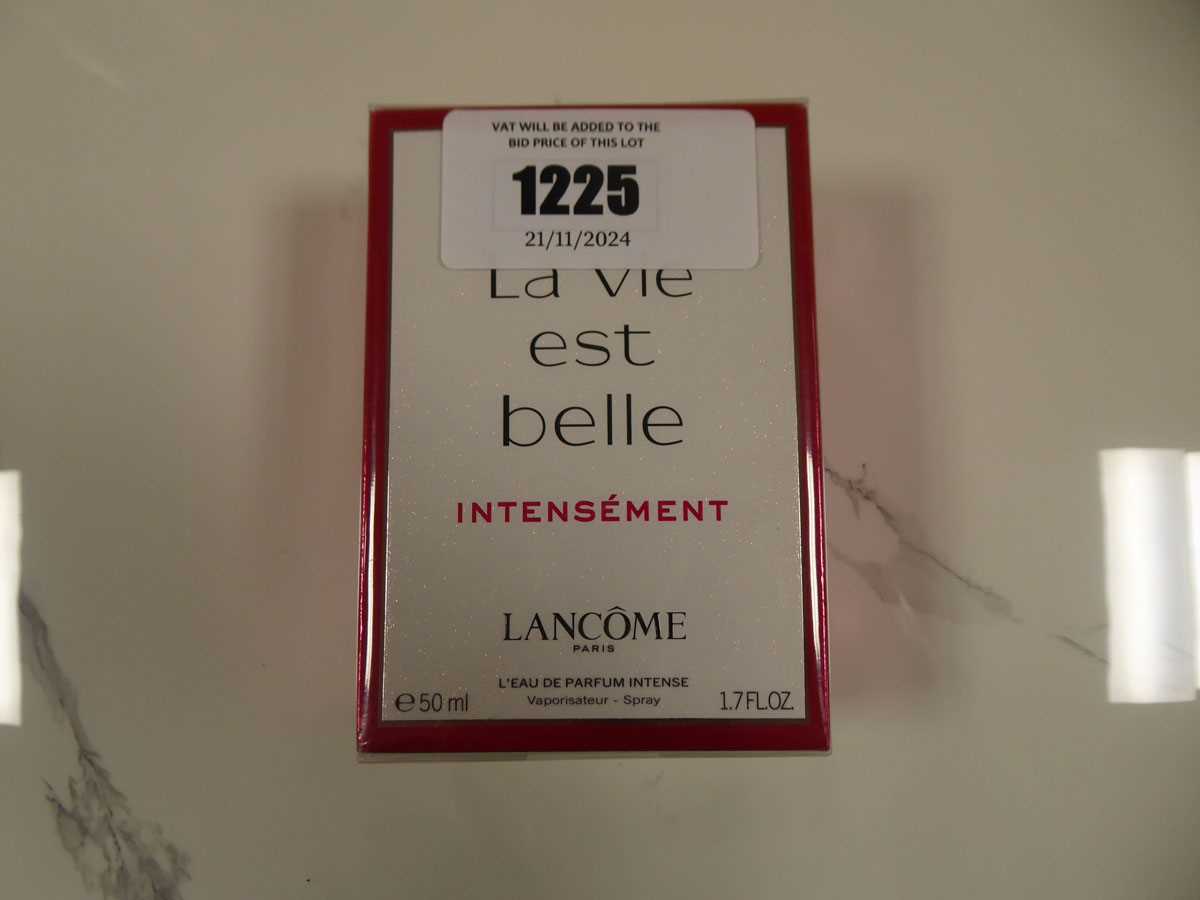 Lot 1225 - Lancome Paris la vie est belle intensement...