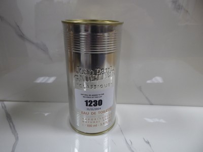 Lot 1230 - Jean Paul Gaultier "classique" eau de toilette...