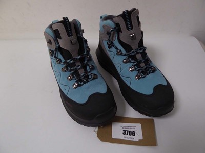 Lot 3706 - Pair of ladies Kybun outdoor boots, black/blue,...