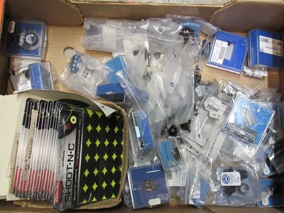 Lot 1335 - Box of shooting spares and accessories inc....