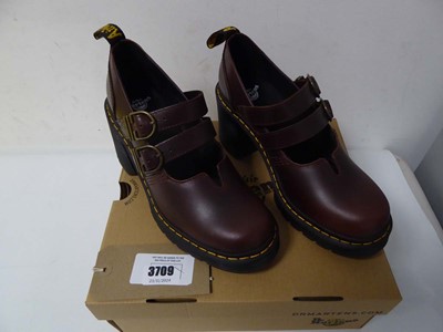 Lot 3709 - Boxed pair of ladies Dr. Martens Eviee heels,...