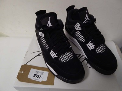 Lot 3721 - Boxed pair of Air Jordan 4 Retro trainers....