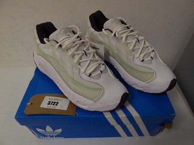 Lot 3722 - Boxed pair of men's Adidas Oznova trainers,...