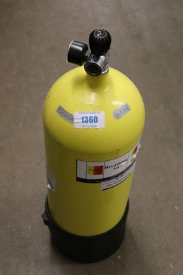 Lot 1360 - 15L air cylinder