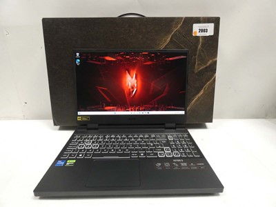 Lot 2003 - Acer Nitro 5 gaming laptop with Intel...