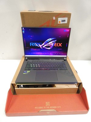 Lot 2005 - Republic of Gaming Strix G614 gaming laptop...