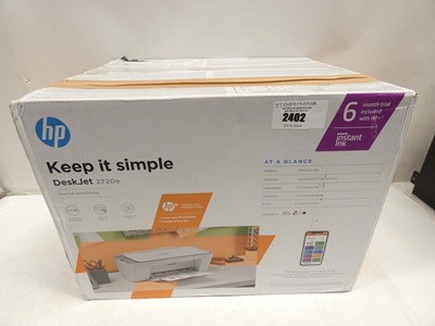 Lot 2402 - 2x HP DeskJet 2720e printers