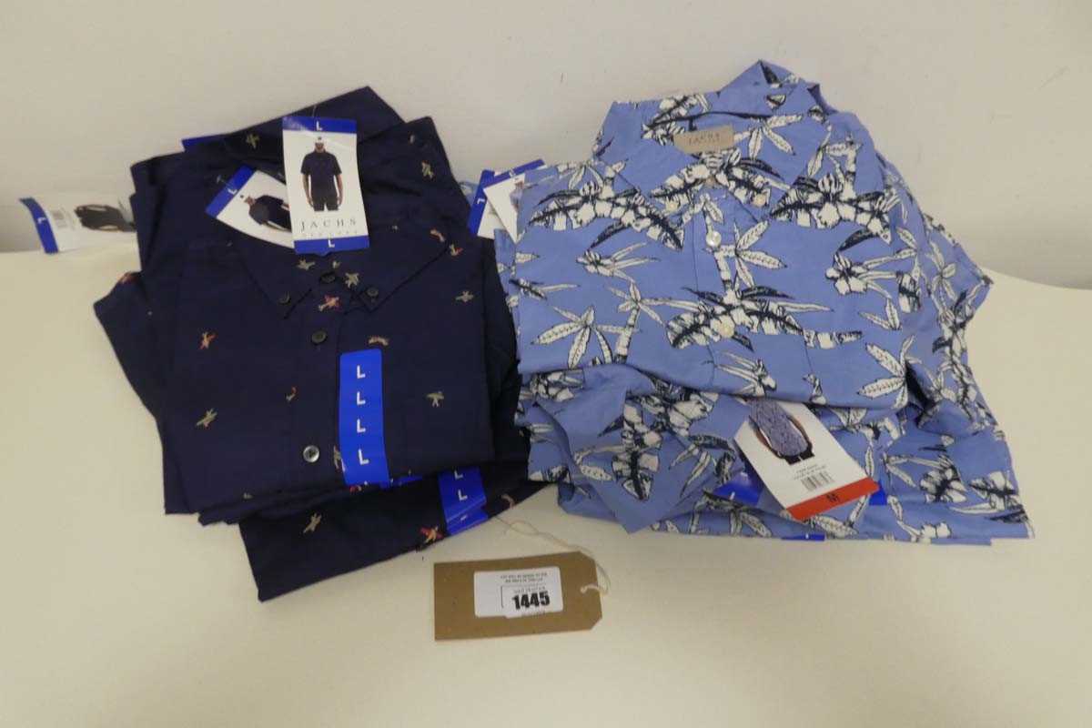 Lot 1445 - Approx. 20 men's Jachs NY short sleeve shirts