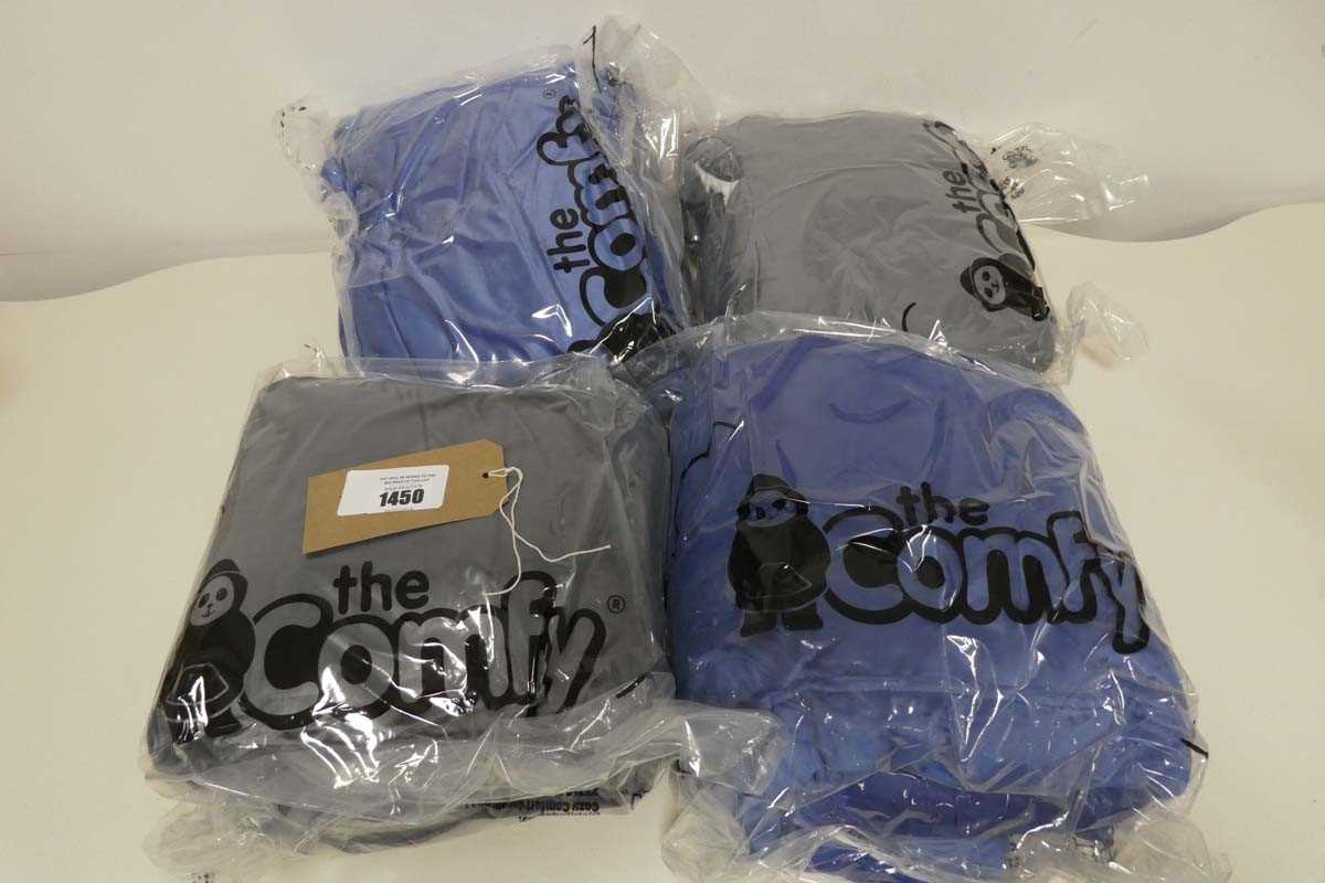 Lot 1450 - x4 The Comfy Original wearable blankets