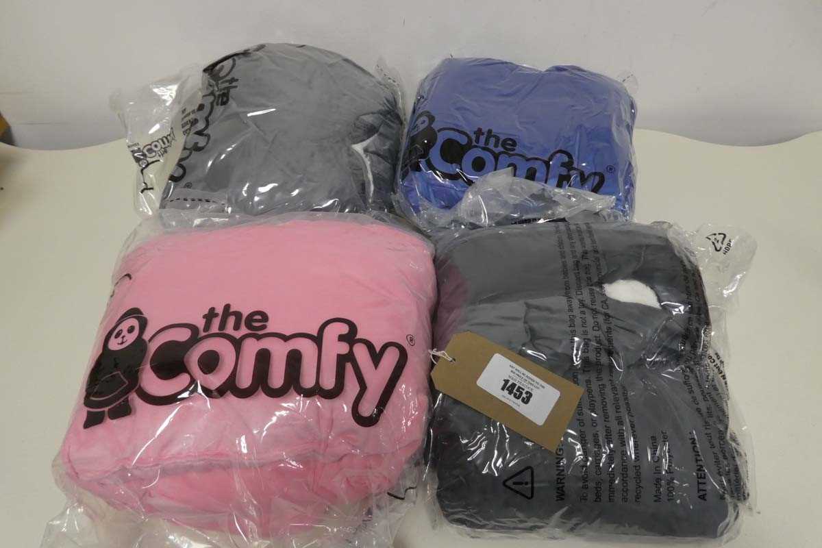 Lot 1453 - x4 The Comfy Original wearable blankets