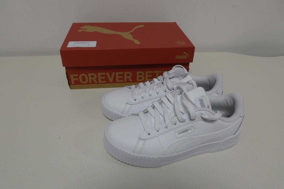 Lot 1466 - Boxed pair of ladies Puma Crew Snake trainers...