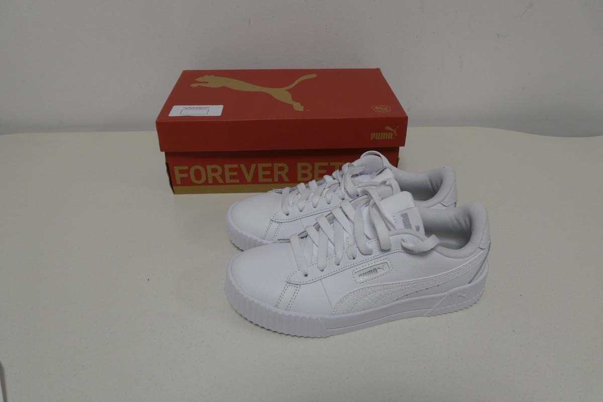 Lot 1467 - Boxed pair of ladies Puma Crew Snake trainers...