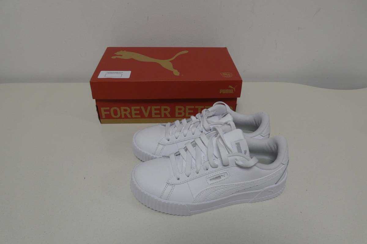 Lot 1469 - Boxed pair of ladies Puma Crew Snake trainers...