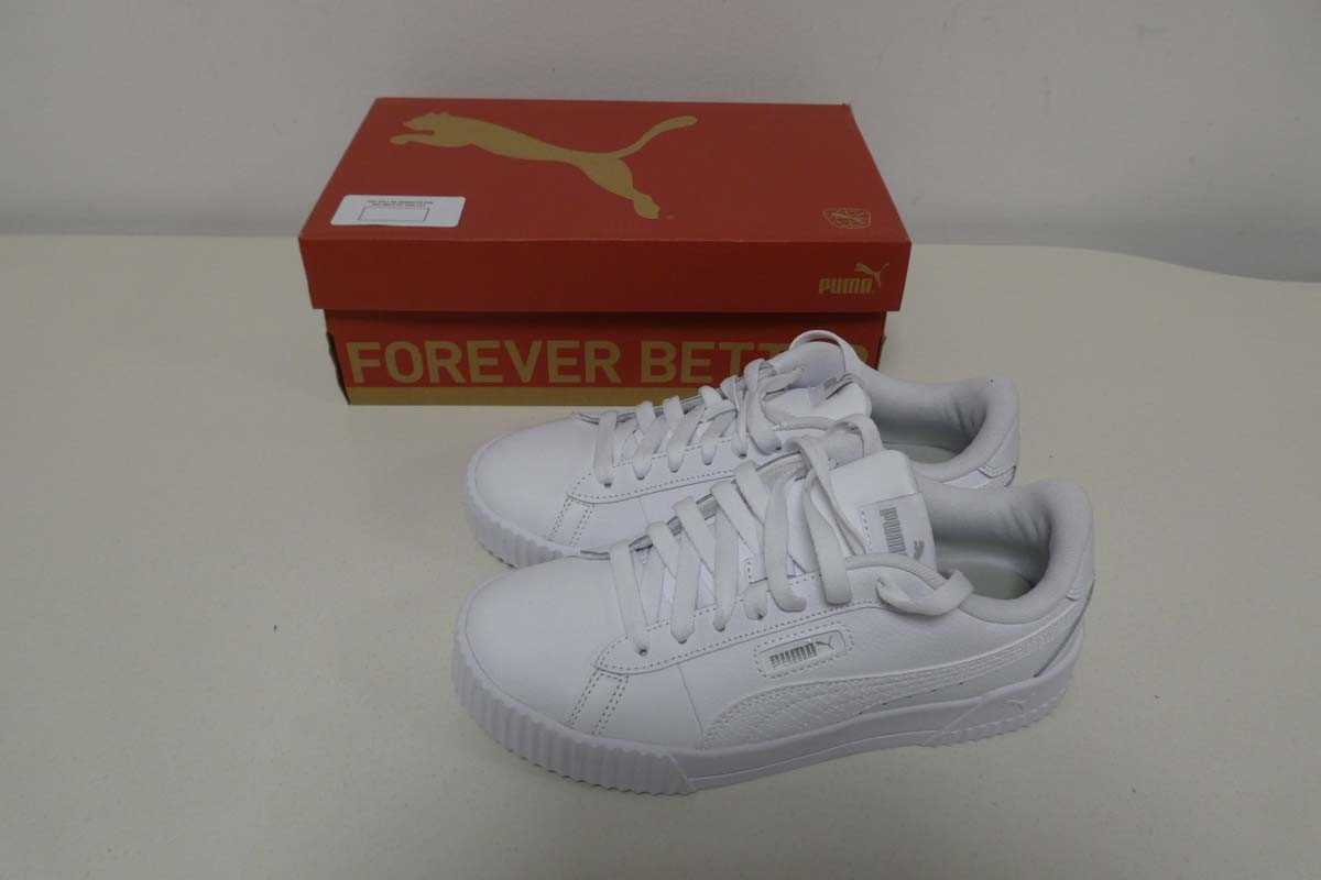 Lot 1472 - Boxed pair of ladies Puma Crew Snake trainers...