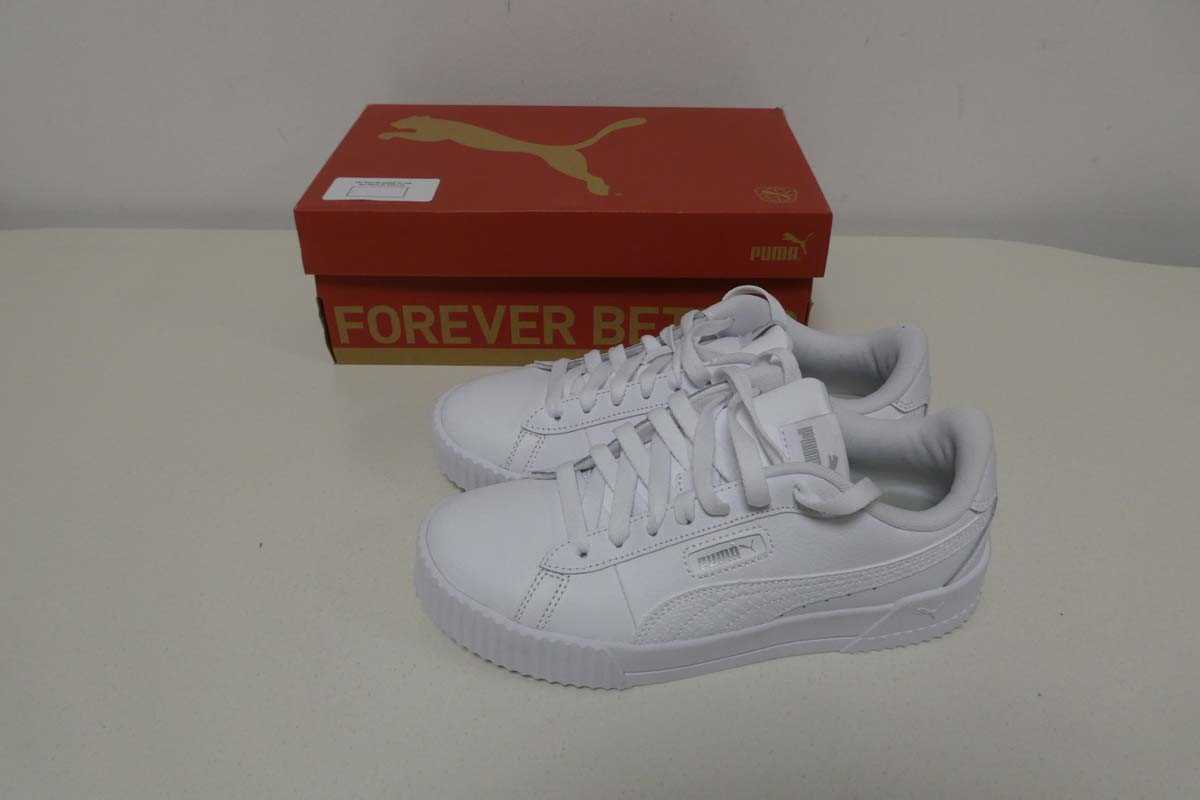 Lot 1473 - Boxed pair of ladies Puma Crew Snake trainers...