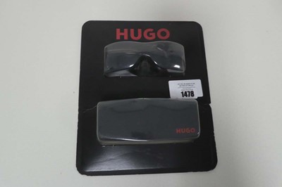 Lot A pair of HUGO sunglasses with case