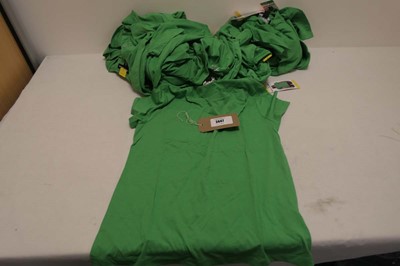 Lot 3447 - 20 DKNY tops in green