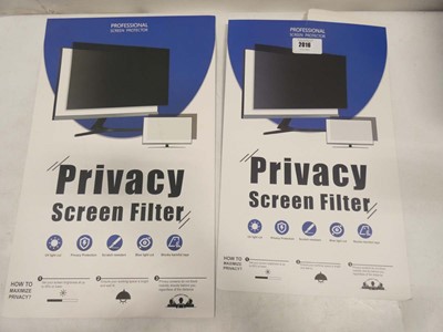 Lot 2016 - 27" and 24" privacy screen filters