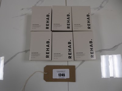 Lot 1245 - 6x Rehab. hair perfume 50ml