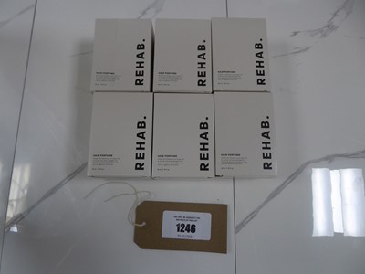 Lot 1246 - 6x Rehab. hair perfume 50ml