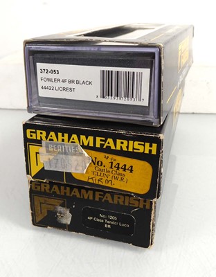 Lot 173 - Three Graham Farish N gauge locos and tenders...