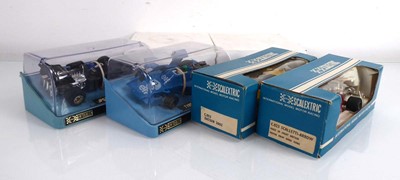 Lot 165 - Four Scalextric slot cars: Super Formula...