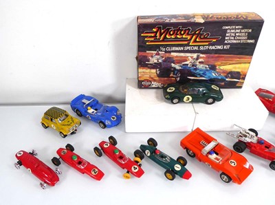 Lot 167 - Fourteen Scalextric and other slot cars...