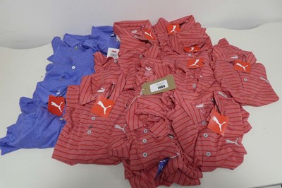 Lot Approx. 15 Puma Polo shirts.