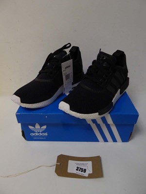 Lot 3759 - Boxed pair of men's Adidas NMD_R1 trainers,...