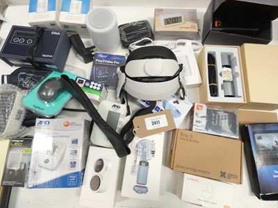 Lot 2411 - Mixed electricals / devices; JBL Go 3 wireless...