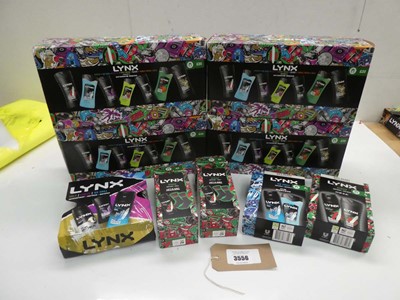 Lot 3556 - 9 Lynx toiletry gift sets