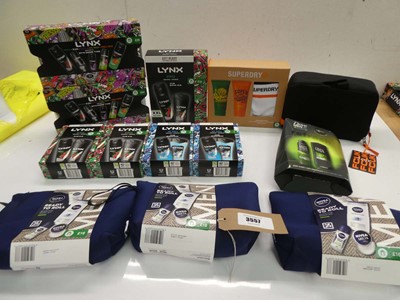 Lot 3557 - Selection of toiletry gift sets including Lynx,...