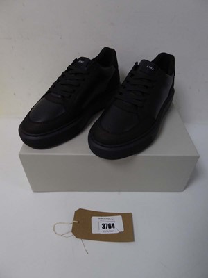 Lot 3764 - Boxed pair of Arne Court Trainer 2.0, black,...