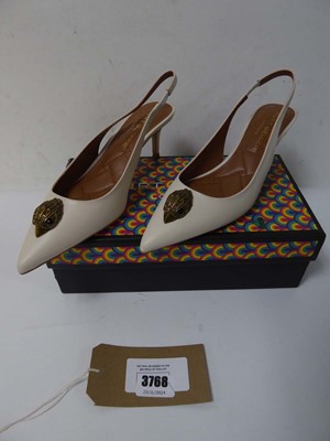 Lot 3768 - Boxed pair of ladies Kurt Geiger leather...