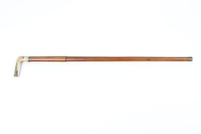 Lot 523 - (S5/S2) .410 Dumothier walking stick shotgun,...