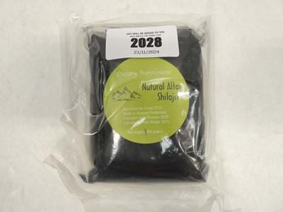 Lot 2028 - 1kg Altai Shilajit pure resin