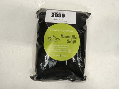 Lot 2036 - 1kg Altai Shilajit pure resin