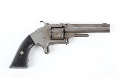 Lot 415 - (S58) .31(rf) Single-action pocket pistol, 3¾...